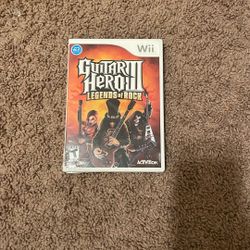Guitar Hero 3 “Legends Of Rock” Wii Game