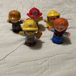 Fisher Price Little People  Lot Of Five