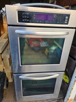 Kitchen Aid double wall oven