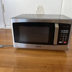 Toshiba Stainless Steel Microwave - Works Great!