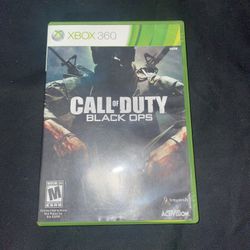 Microsoft Xbox 360 Call Of Duty Black Ops
