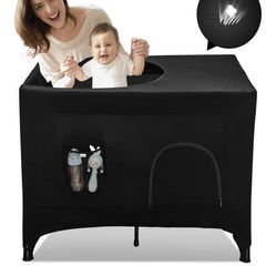 Crib canopy Black Out Cover