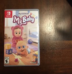 My universe My baby Switch game BRAND NEW BARELY USED