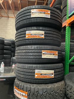 275/65/18 Arroyo HT 4 new tires installed and balanced