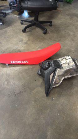 OEM Honda CRF 450 gas tank and Seat