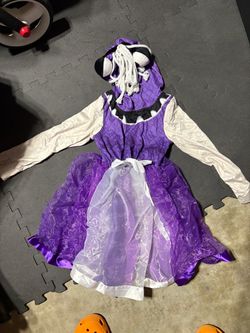 Girls Boo Monsters Inc Dress Costume Medium Halloween