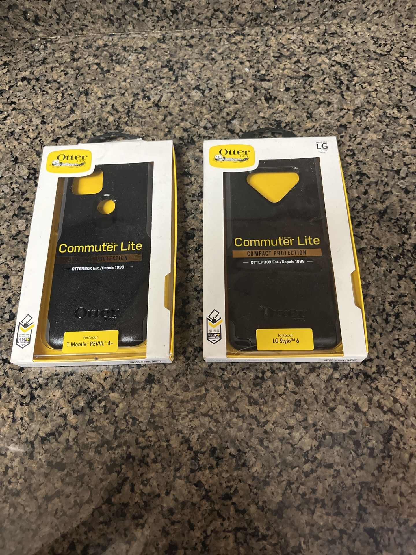 Otterbox Commuter Lite Series Cellphone Case for LG Stylo 6 - Black Lot X 2 👀🔥