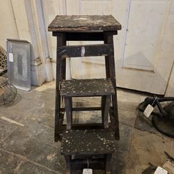 Vintage Primitive Step Stool
