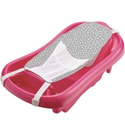 Pink Toddler Tub with Brand New Infant/ Newborn Sling