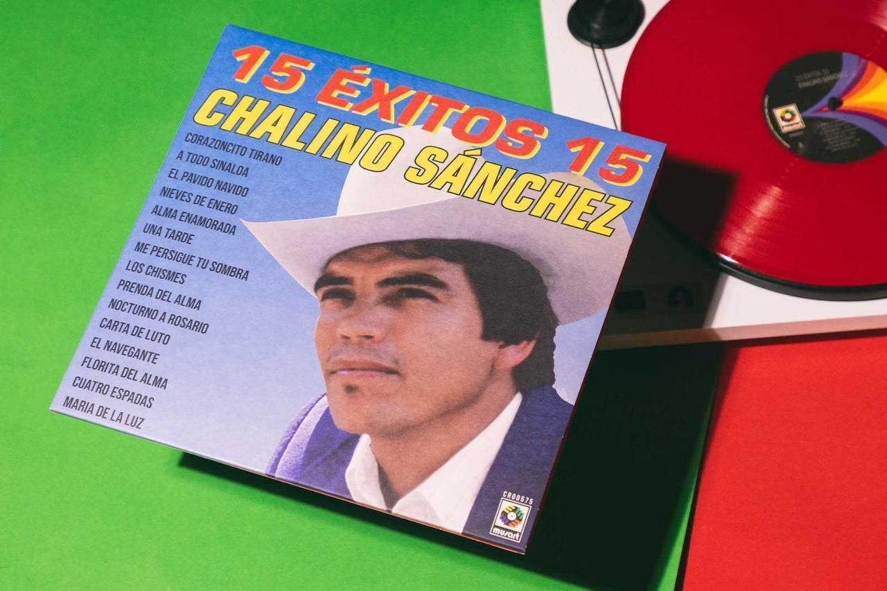 CHALINO SANCHEZ 15 EXITOS 15 VINYL NEW! LIMITED RED YELLOW LP! NIEVES DE ENERO