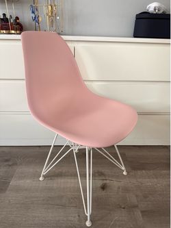 Pink office chair