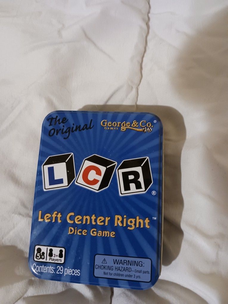 Left Center Right Dice Game