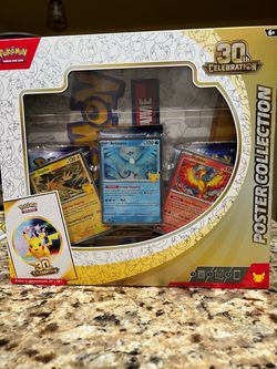 Pokémon TCG 30th Celebration Poster Collection Box