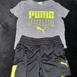 Puma Shirt & Basketball Shorts