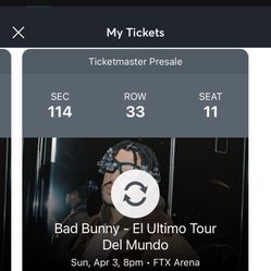 Bad Bunny Tickets 2