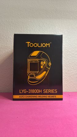 TOOLIOM AUTO-DARKENING WELDING HELMET