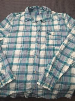 Like new men's large flannel