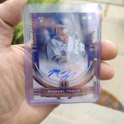 Michael Toglia Rookie Auto