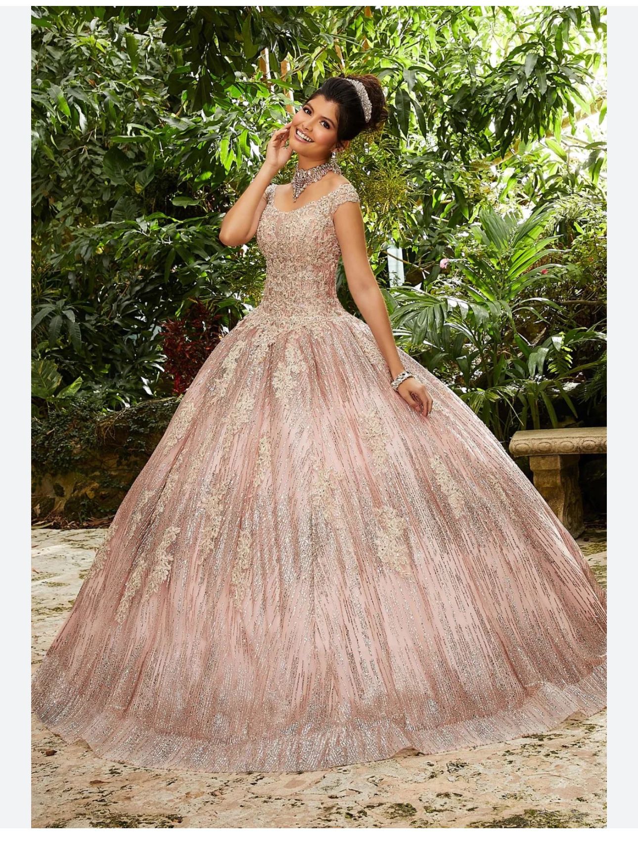 Quincerra Wedding Dress Like New Pink 