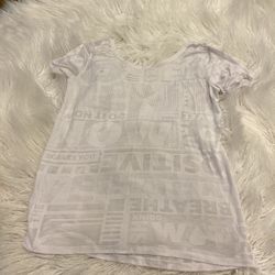 Lululemon White Tee
