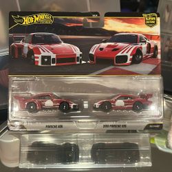 Hot Wheels Car Culture 2016 Porsche 935 & 2018 Porsche 935 Premium Twin 2-Pack