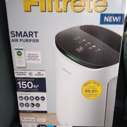 Filtrate Smart Air Purifier 150ft Medium Room 