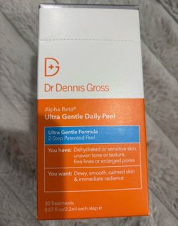 NEW DR DENNIS GROSS ALPHA BETA ULTRA GENTLE DAILY PEEL 2 STEP $40!!!