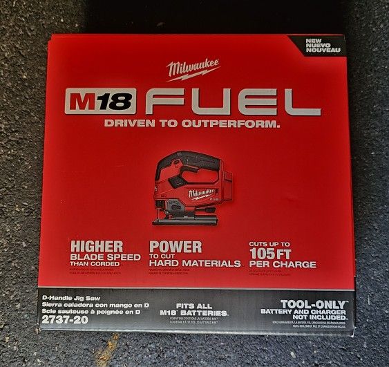 Milwaukee M18 FUEL 18-Volt Lithium-Ion Brushless Cordless Jigsaw (Tool-Only)
