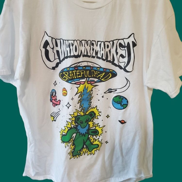 Grateful Dead x CTM Chinatown Market Space Bears T-Shirt WHITE