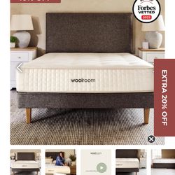 WOOLROOM KING SIZE MATTRESS 