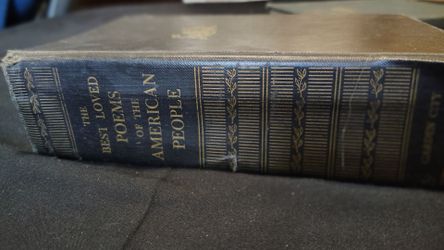 Antique poetry books