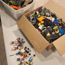 Miscellaneous toys, Playmobil, military figures, McDonald's Toys- $20