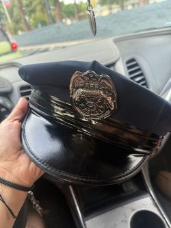 Cop costume hat