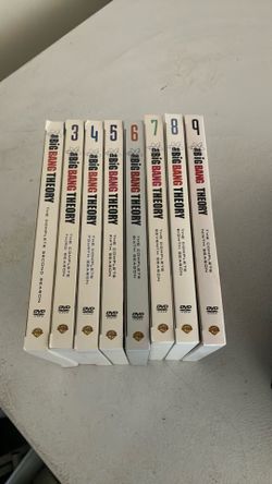 Big Bang Theory DVD Set, Seasons 2-9