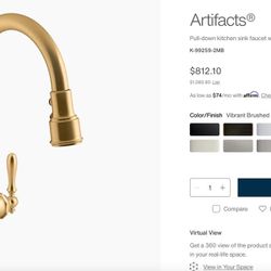 Kohler Artifacts K-99259-2MB