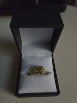 10kt Gold Nugget Ring