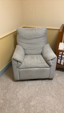 Pottery barn dream swivel nursery chair