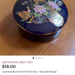 Porcelain Jewelry Box