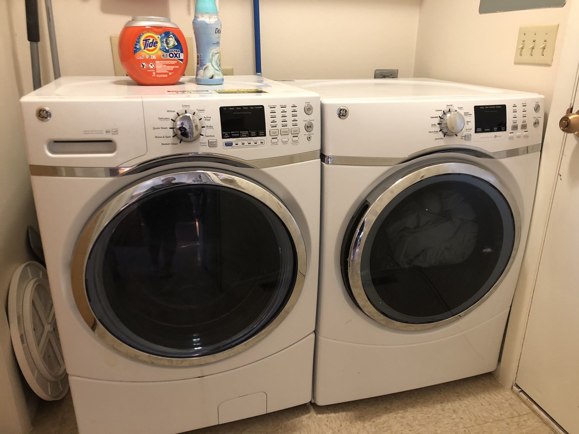Electric washer and dryer