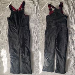 Arctix Snow Bibs Waterproof Insulated Snowboarding Skiing Pants Black Overalls Men’s Size Medium Regular Fit 3K Proof