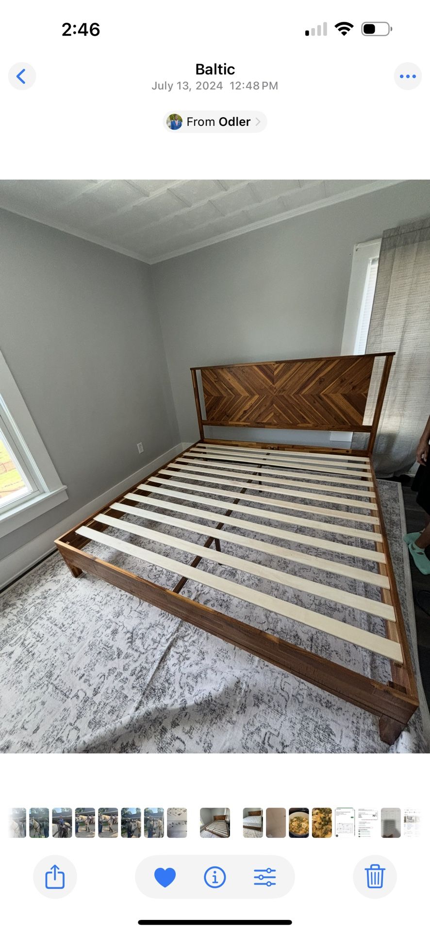 King Size Bed Frame 