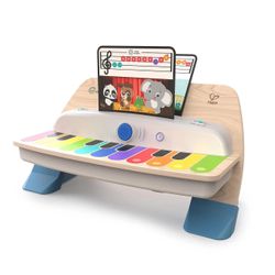 Baby Einstein Together in Tune Piano Safe Wireless Wooden Musical Toddler Toy