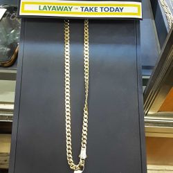 Cuban Link Chain - Yellow Gold 14k (.585) 22.7 grams 16 inch
