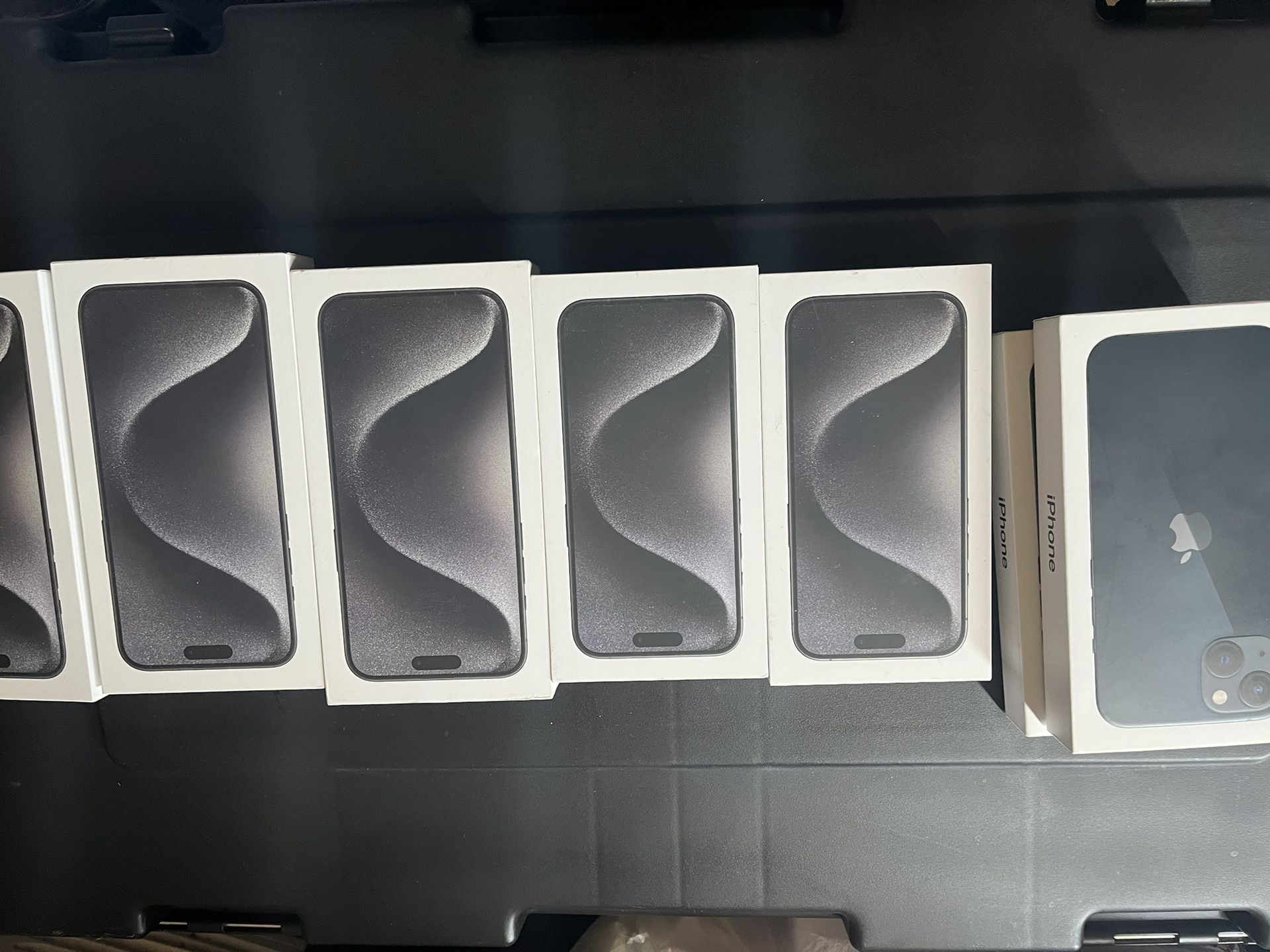 iPhone 15 Pro Max & 13 Boxes With Original Contents