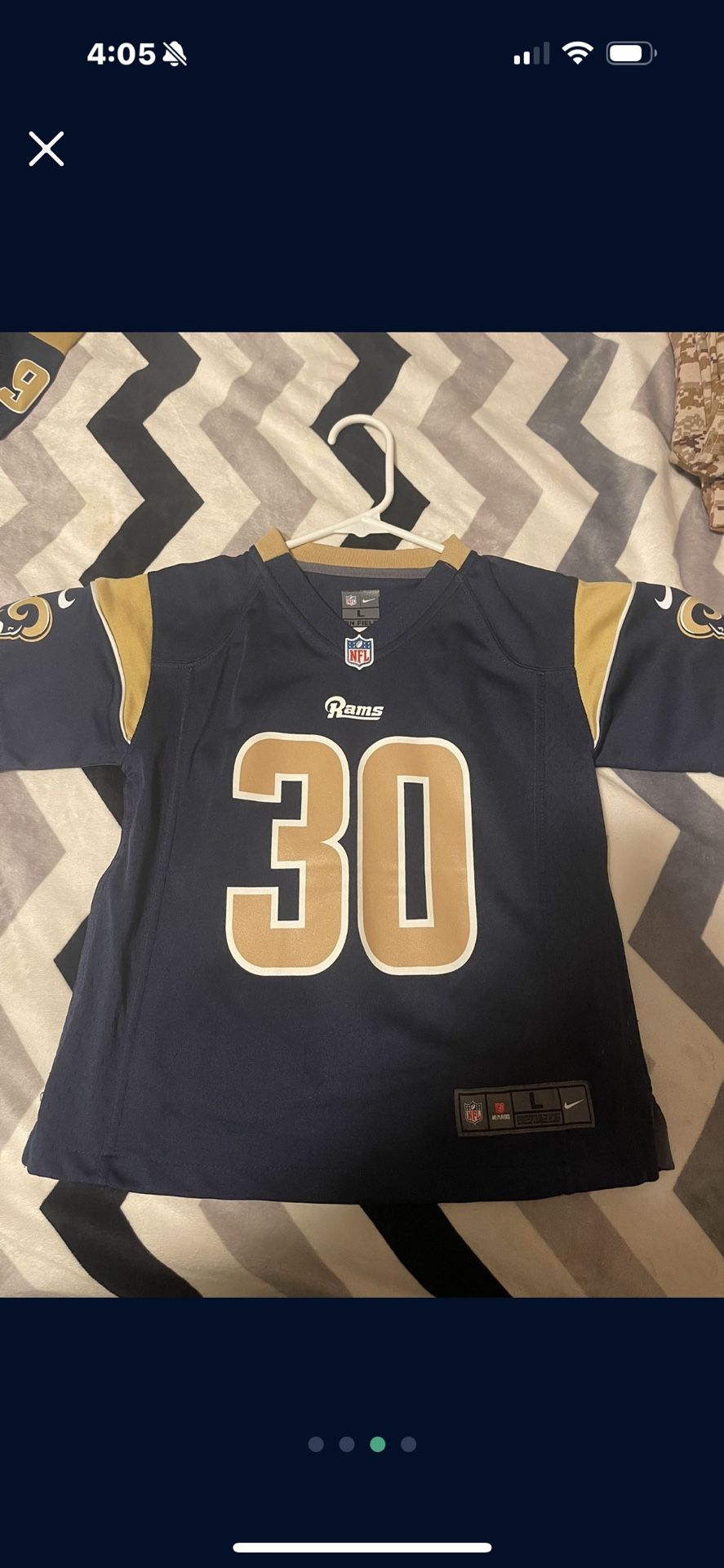 Official Youth NFL RAMS Jersey