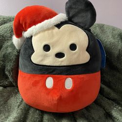 Mickey Mouse Squishmallow (Christmas)