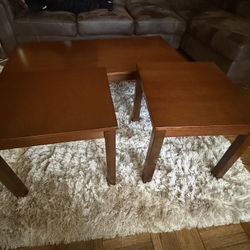 Coffee Table And Side Tables 