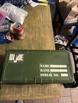 1997 Hasbro Gi Joe Footlocker Storage 
