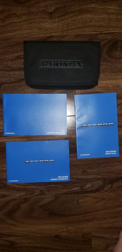 2019 Owner's Manual for Honda Accord 2.0t Sport