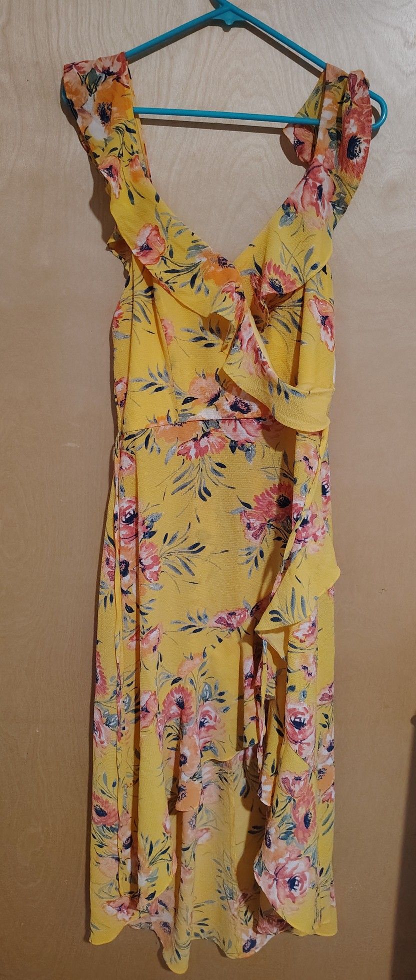 Yellow Strappy Dress